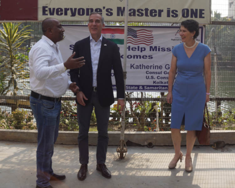 Visit of US Ambassador Mr. Eric Garcetti and Consul General of US in Kolkata Ms. Katherine Giles Diaz