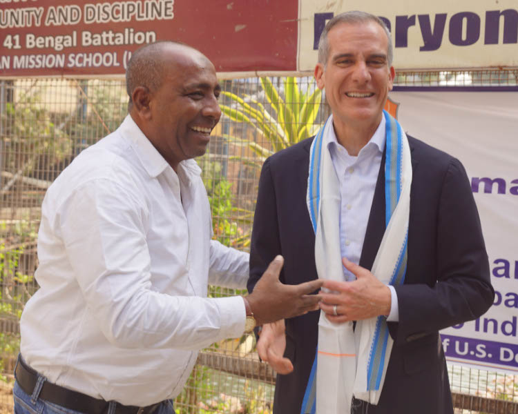 Visit of US Ambassador Mr. Eric Garcetti and Consul General of US in Kolkata Ms. Katherine Giles Diaz