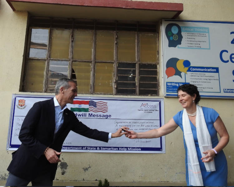 Visit of US Ambassador Mr. Eric Garcetti and Consul General of US in Kolkata Ms. Katherine Giles Diaz